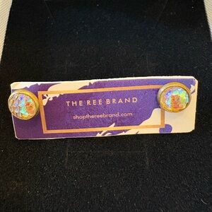 The Ree Brand Stud Earrings